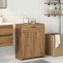 Armario de baño madera de ingeniería roble artisan 60x33x80 cm de , Muebles de baño - Ref: Foro24-856288, Precio: 80,96 €, De...