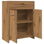 Armario de baño madera de ingeniería roble artisan 60x33x80 cm de , Muebles de baño - Ref: Foro24-856288, Precio: 80,96 €, De...