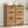 Aparadores 2 uds madera ingeniería roble artisian 30x30x70 cm de , Aparadores - Ref: Foro24-856958, Precio: 118,86 €, Descuen...