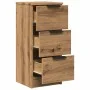 Aparadores 2 uds madera ingeniería roble artisian 30x30x70 cm de , Aparadores - Ref: Foro24-856958, Precio: 118,86 €, Descuen...