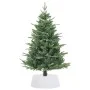 Falda del árbol de Navidad plástico blanca Ø65x23 cm de , Cubrepié del árbol de Navidad - Ref: Foro24-4019954, Precio: 20,36 ...