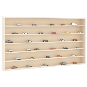 Mueble expositor de pared con 6 estantes 100x8,5x55 cm de , Estantes y estanterías - Ref: Foro24-4017384, Precio: 100,56 €, D...