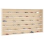 Mueble expositor de pared con 6 estantes 100x8,5x55 cm de , Estantes y estanterías - Ref: Foro24-4017384, Precio: 100,56 €, D...