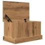 Caja de almacenaje madera ingeniería roble artisan 30x50x28 cm de , Baúles de almacenamiento - Ref: Foro24-857160, Precio: 51...