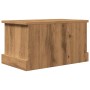 Caja de almacenaje madera ingeniería roble artisan 30x50x28 cm de , Baúles de almacenamiento - Ref: Foro24-857160, Precio: 53...