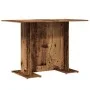 Mesa comedor madera ingeniería madera envejecida 110x60x75 cm de , Mesas de cocina y de comedor - Ref: Foro24-855808, Precio:...