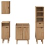 Juego de muebles de baño OTTA 4 pzas madera maciza pino de , Muebles de baño - Ref: Foro24-3307683, Precio: 307,05 €, Descuen...