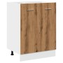 Armario inferior madera ingeniería roble artisan 60x46x81,5 cm de , Armarios de cocina - Ref: Foro24-856075, Precio: 86,31 €,...