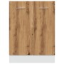 Armario inferior madera ingeniería roble artisan 60x46x81,5 cm de , Armarios de cocina - Ref: Foro24-856075, Precio: 86,31 €,...