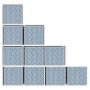 Cajas almacenaje plegables 10 uds no tejida azul 32x32x32 cm de , Cestas para almacenaje - Ref: Foro24-4018984, Precio: 39,97...