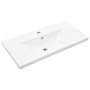 Mueble de baño con lavabo integrado roble Sonoma de , Muebles de baño - Ref: Foro24-3324984, Precio: 191,43 €, Descuento: %
