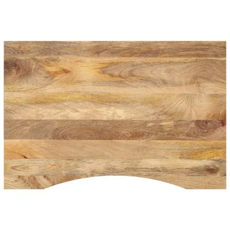Tablero escritorio con curva madera mango rugosa 100x50x2,5 cm by , Table tops - Ref: Foro24-370194, Price: 59,02 €, Discount: %