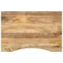 Tablero escritorio con curva madera mango rugosa 100x50x2,5 cm by , Table tops - Ref: Foro24-370194, Price: 59,02 €, Discount: %