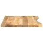 Tablero escritorio con curva madera mango rugosa 100x50x2,5 cm by , Table tops - Ref: Foro24-370194, Price: 59,02 €, Discount: %