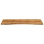 Tablero escritorio con curva madera mango rugosa 110x50x2,5 cm de , Tableros para mesas - Ref: Foro24-370210, Precio: 58,66 €...
