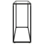 Mesa consola vidrio templado transparente 100x35x75 cm de vidaXL, Mesas auxiliares - Ref: Foro24-322811, Precio: 44,89 €, Des...