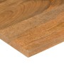 Tablero escritorio con curva madera mango rugosa 110x50x2,5 cm de , Tableros para mesas - Ref: Foro24-370210, Precio: 58,66 €...