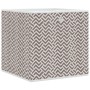 Cajas almacenaje plegables 10 uds no tejida marrón 32x32x32 cm de , Cestas para almacenaje - Ref: Foro24-4018986, Precio: 43,...