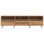 Mueble de TV madera de ingeniería roble artisan 150x30x44,5 cm de , Muebles TV - Ref: Foro24-857188, Precio: 116,73 €, Descue...