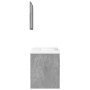 Set muebles de baño 2 piezas madera contrachapada gris hormigón de , Muebles de baño - Ref: Foro24-3324862, Precio: 174,83 €,...