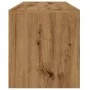 Mueble de TV luces LED madera roble artisan 140x36,5x40 cm de , Muebles TV - Ref: Foro24-856304, Precio: 137,69 €, Descuento: %