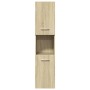 Juego de muebles de baño 4 pzas contrachapada roble Sonoma de , Muebles de baño - Ref: Foro24-3324990, Precio: 152,18 €, Desc...