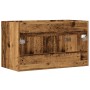 Mueble de lavabo madera ingeniería envejecida 90x38,5x46 cm de , Muebles de baño - Ref: Foro24-856215, Precio: 56,70 €, Descu...