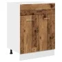 Armario inferior madera ingeniería envejecida 60x46x81,5 cm de , Armarios de cocina - Ref: Foro24-856089, Precio: 82,05 €, De...