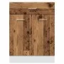 Armario inferior madera ingeniería envejecida 60x46x81,5 cm de , Armarios de cocina - Ref: Foro24-856089, Precio: 82,05 €, De...