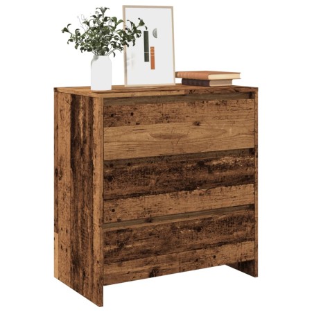 Aparador de madera de ingeniería envejecida 70x41x75 cm de , Aparadores - Ref: Foro24-856778, Precio: 99,80 €, Descuento: %