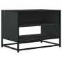 Mueble de TV madera de ingeniería y metal negro 61x40x46 cm de , Muebles TV - Ref: Foro24-848879, Precio: 45,04 €, Descuento: %