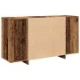 Aparador de madera de ingeniería envejecida 135x41x75 cm de , Aparadores - Ref: Foro24-856790, Precio: 164,39 €, Descuento: %
