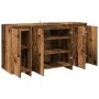 Aparador de madera de ingeniería envejecida 135x41x75 cm de , Aparadores - Ref: Foro24-856790, Precio: 164,39 €, Descuento: %