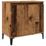 Mueble de lavabo madera de ingeniería envejecida 58x33x60 cm de , Tocadores de baño - Ref: Foro24-857117, Precio: 53,16 €, De...