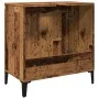 Mueble de lavabo madera de ingeniería envejecida 58x33x60 cm de , Tocadores de baño - Ref: Foro24-857117, Precio: 53,16 €, De...