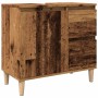 Armario de lavabo baño madera ingeniería envejecida 65x33x60 cm de , Tocadores de baño - Ref: Foro24-857120, Precio: 75,13 €,...