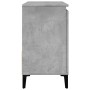 Mueble de lavabo madera ingeniería gris hormigón 65x33x60 cm de , Tocadores de baño - Ref: Foro24-857122, Precio: 66,48 €, De...