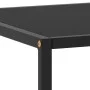 Mesa de centro negra con vidrio negro 120x50x35 cm de vidaXL, Mesas de centro - Ref: Foro24-322884, Precio: 88,23 €, Descuent...