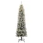 Árbol de Navidad artificial con 150 LEDs y nieve flocada 150 cm de , Arboles de navidad - Ref: Foro24-3315769, Precio: 79,92 ...