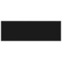Mueble para TV negro con vidrio negro 120x40x40 cm de vidaXL, Muebles TV - Ref: Foro24-322860, Precio: 120,20 €, Descuento: %