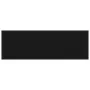 Mueble para TV negro con vidrio negro 120x40x40 cm de vidaXL, Muebles TV - Ref: Foro24-322860, Precio: 122,33 €, Descuento: %