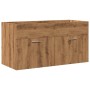 Mueble de baño con lavabo integrado roble artisan de , Muebles de baño - Ref: Foro24-3328586, Precio: 234,85 €, Descuento: %