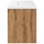 Mueble de baño con lavabo integrado roble artisan de , Muebles de baño - Ref: Foro24-3328586, Precio: 234,85 €, Descuento: %