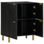Aparador de madera de ingeniería negro 60x33x75 cm de , Almacenamiento para CD y DVD - Ref: Foro24-4017674, Precio: 106,13 €,...