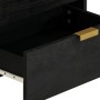 Mesita de noche madera de ingeniería negra 50x33x62 cm de , Mesitas de noche - Ref: Foro24-4017657, Precio: 124,91 €, Descuen...