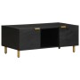 Mesa de centro madera de ingeniería negra 100x54x40 cm de , Mesas de centro - Ref: Foro24-4017660, Precio: 138,24 €, Descuent...