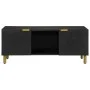 Mesa de centro madera de ingeniería negra 100x54x40 cm von , Couchtisch - Ref: Foro24-4017660, Preis: 136,51 €, Rabatt: %