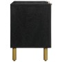 Mueble de TV madera de ingeniería negro 105x33x46 cm de , Almacenamiento para CD y DVD - Ref: Foro24-4017662, Precio: 114,47 ...