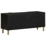Mueble de TV madera de ingeniería negro 105x33x46 cm de , Almacenamiento para CD y DVD - Ref: Foro24-4017662, Precio: 114,47 ...