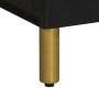 Mueble de TV madera de ingeniería negro 105x33x46 cm de , Almacenamiento para CD y DVD - Ref: Foro24-4017662, Precio: 114,47 ...